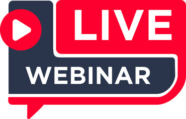 Live Webinar Banner Sign