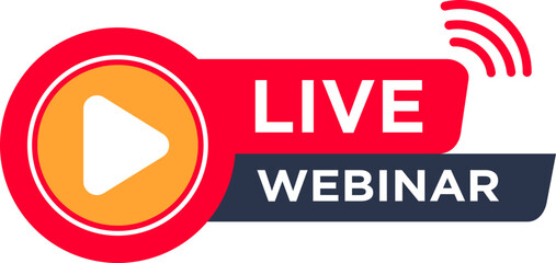 Live Webinar Banner Sign