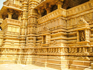 photo of khajuraho sculpture in india © 國樹 潘
