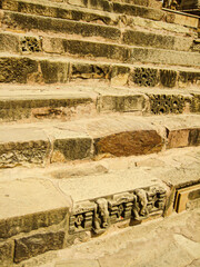 photo of khajuraho sculpture in india