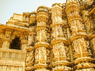 photo of khajuraho sculpture in india © 國樹 潘