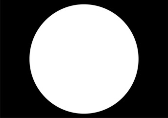 Fondo de círculo banco en fondo negro.