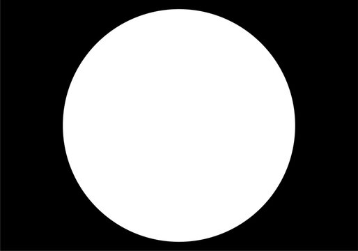Fondo de círculo banco en fondo negro.
