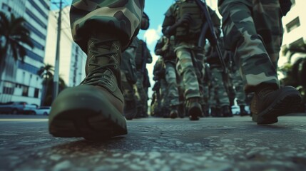 military training boots