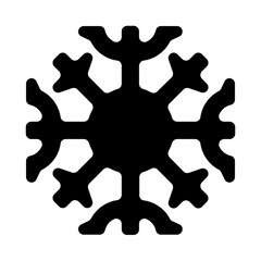 Snowflake Solid Icon