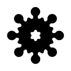 Snowflake Solid Icon