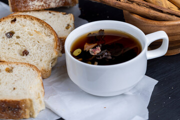 soft delicious and sweet bread with added raisins