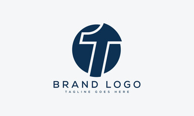 letter T logo design vector template design for brand.