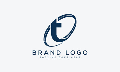 letter T logo design vector template design for brand.