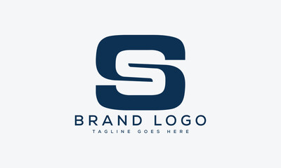 letter SS logo design vector template design for brand.