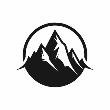 Minimalist Landscape Mountain Logo Design Inspiration Silhouette Logo