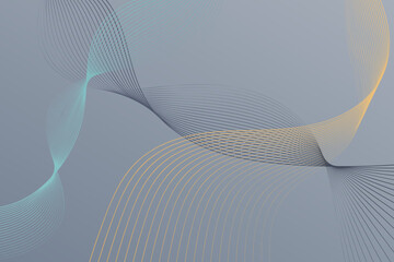 An abstract background featuring white and blue colors with intersecting lines