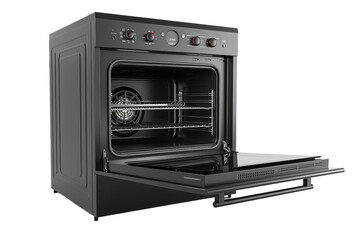Oven with a Sleek Touch On Transparent Background.
