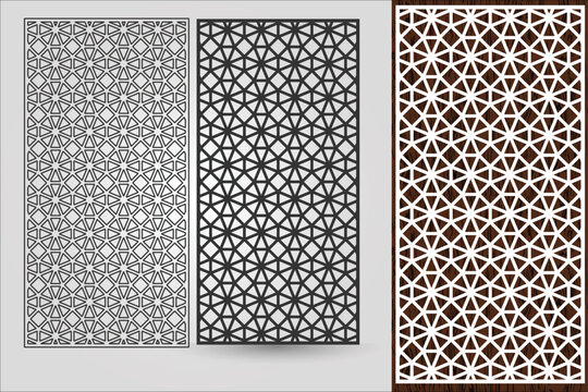 Floral Laser-Cut 3. Abstract Acrylic Design
