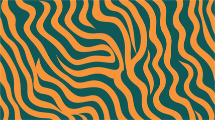 Texture of meat and fish. Abstract vector sun light background. Spaghetti abstract geometric pattern. Hot background advertising brochure design elements. Striped halftone wave pattern. Seamless.