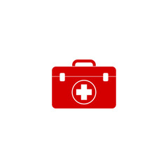 First aid kit icon isolated on transparent background
