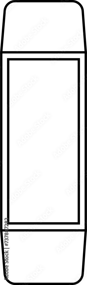 Poster smart hand watch with bracelet vector icon in trendy linear style with editable stock. clock icon. w