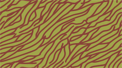 Contemporary continuous one line drawing. Elegant seamless pattern with delicate leaves. Doodle for work. Trendy line art design element.