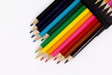 Buntstifte in verschiedenen Farben