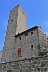 Viterbo, strade, vicoli, piazze e case della città medievale - Tuscia Lazio
