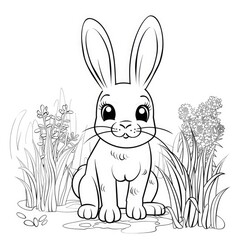 Bunny Coloring Pages Perfect for Children