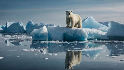 Stoff pro Meter Polar bear © Shahab