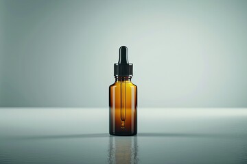 Naklejka premium cosmetic bottle mockup on white background