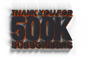 500k Subscriber Celebration PNG transparent background