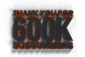 600k Subscriber Celebration PNG transparent background