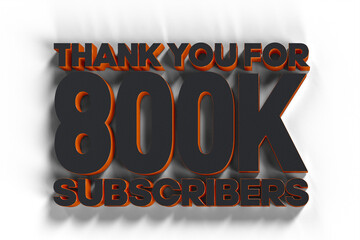 800k Subscriber Celebration PNG transparent background