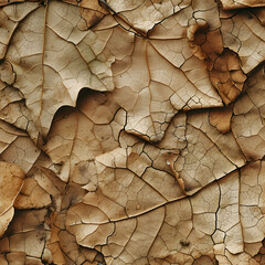 dry and cracked leaf texture