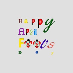 April Fool's Day Card:Social media templates for April fool's day.vector illustration colorful design April fool's day party invitation card . Flyer, Poster, Brochure, Invitation, Vector format