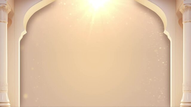 Islamic ramadhan background animation