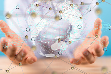 people network structure HR - Human resources management and recruitment