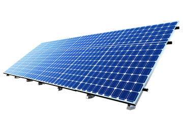 clipart of solar panel isolate on white background