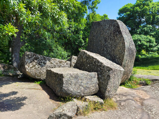 Beglik Tash – Thracian megalithic sanctuary near the resort of Primorsko, Bulgaria - 737914488