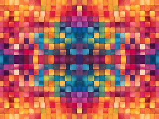Abstract pattern background with vibrant colorful