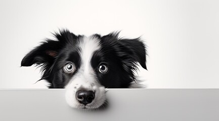 Fototapeta premium a dog with its mouth open