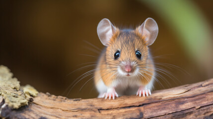 Geeky Wood mouse Apodemus