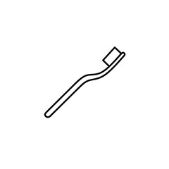 Toothbrush icon design 