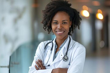 Contributions of Black Healthcare Professionals - obrazy, fototapety, plakaty