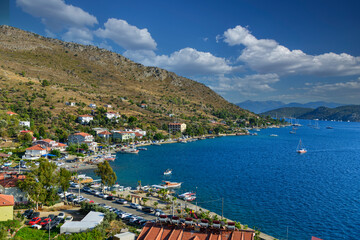 Fototapeta premium Bozburun is a neighborhood of Marmaris, one of the most beautiful touristic districts of Mugla province in Turkey..​