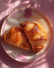 croissant breakfast