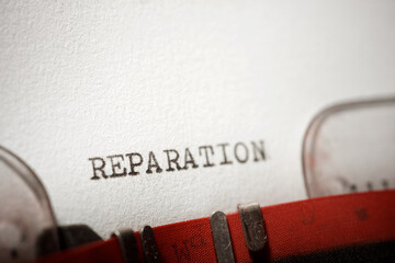 Reparation concept view