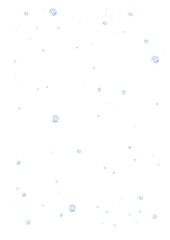 細かい雨粒や泡のような背景イラスト