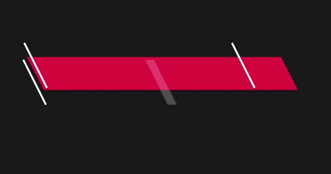 
4K Title infographic banner lower third animation. News headline broadcast set titles live overlay effect with empty copy space. Video intro outro cinematic trailer plate logo reveal call out pointer