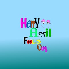 April Fool's Day Card:Social media templates for April fool's day.vector illustration colorful design April fool's day party invitation card . Flyer, Poster, Brochure, Invitation, Vector format