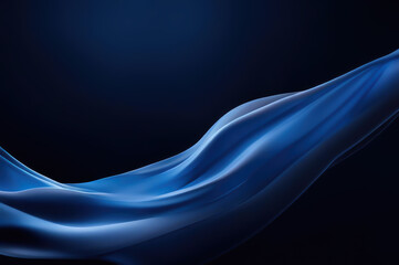 Soft curves of silky fabric. Showing presentations, layout, assembling your product, developing key visual layout.