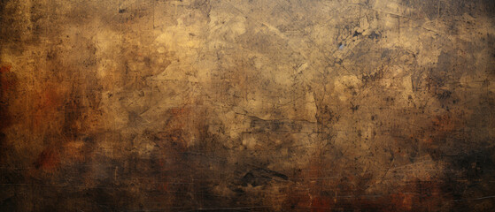 Texture of vintage old stained scratched wall rusty aged metal surface created with Generative AI Technology 