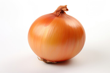 Kitchen spice onion vegetable isolated on white background 